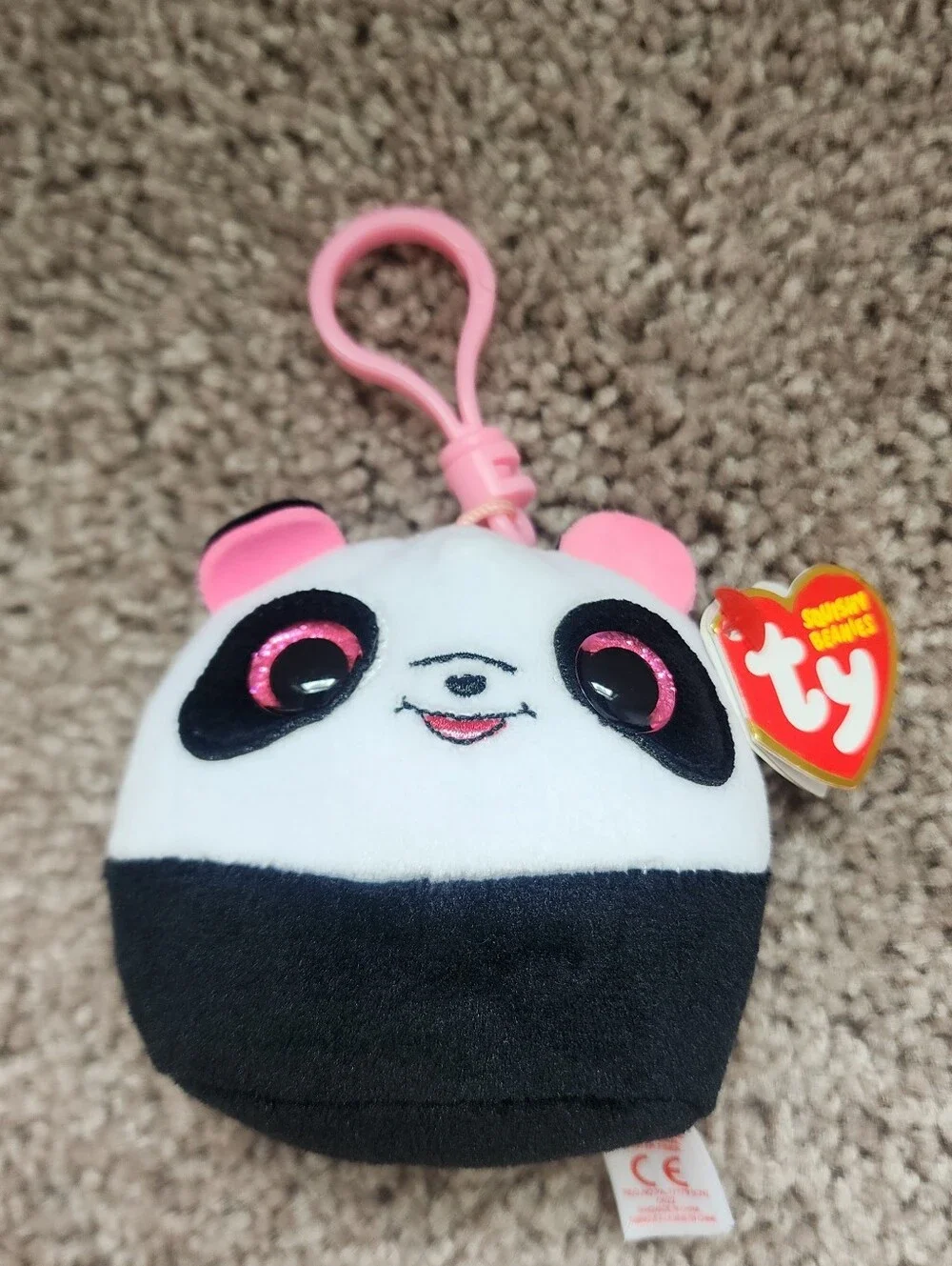 TY Squishy Beanies & Squishy Boo Plush Keychains